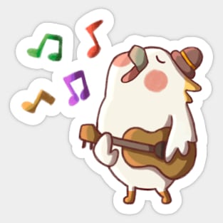 Wandering Singer Animal Restaurant Sticker